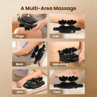 22-Head Fascia Gun High-Frequency Vibration Body Massage Gun Waist and Back Massager Neck Shoulder Massager Muscle Masajeador S9b6e23cc2df2459db0259fec6f91e0a7U Red, White and Blue Products Store