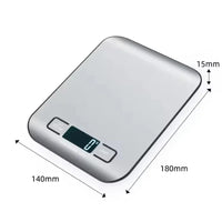Digital Kitchen Scale LED Display 5kg/1g Stainless Steel Panel Electronic Scales Home Jewelry Food Snacks Weighing Baking Tools S9fe6941143f7462a844306d1d3a17fd8g Amrit Store