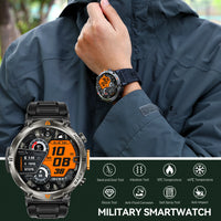 EIGIIS KE3 2025 New Bluetooth Call smartwatch for men Full Touch Screen With Health Monitor heart rate Flashlight Smart watch Sa2c4c281af464cee92c8124a54418171s Red, White and Blue Products Store