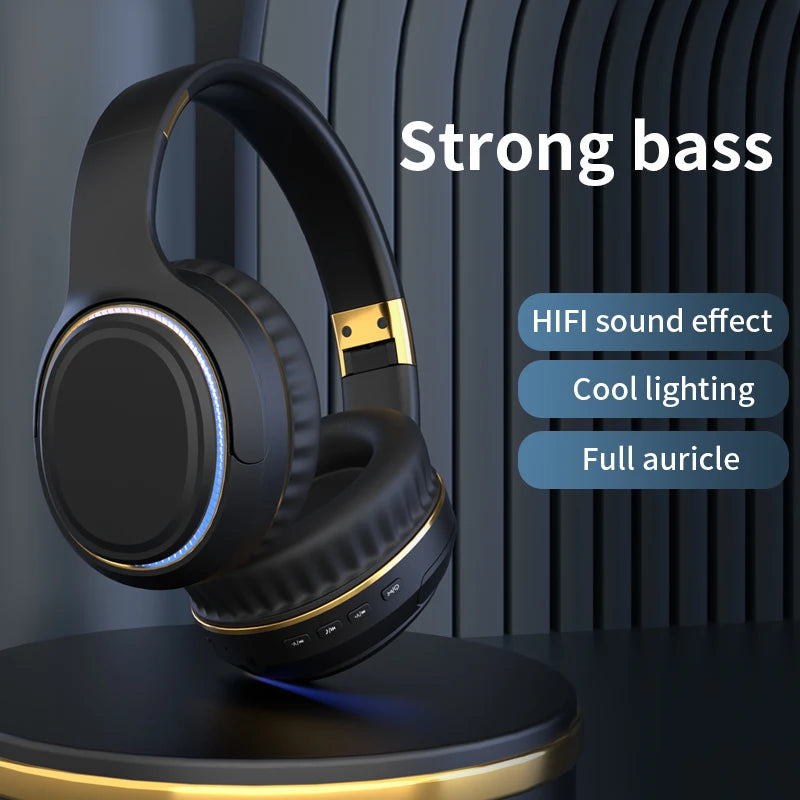 TWS Bluetooth Headphone Wireless Music Headset Over The Ear High Fidelity Bass Stereo Sports Bluetooth Earphones with AUX Cable Sa31a74df87a44b98851709da3f011575E Amrit Store