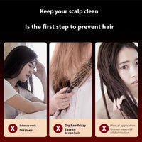 Electric Vibration Massage Comb Red Light Therapy Hair Growth Massage Scalp Brush Anti Hair Loss Liquid Oil Applicator Hair Care Saab65aaf25b040ae86946a3b273ba15fn Red, White and Blue Products Store