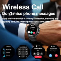 SENBONO GPS Smart Watch Men Built-in GPS Bluetooth Call AI GPT Fitness Tracker Waterproof Military Sports Smartwatch for Men Sac513a171b09419f8e41bf6529393b23Q Red, White and Blue Products Store