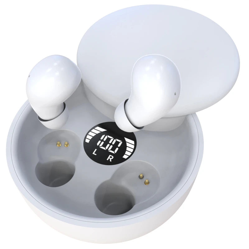 SK26 Bluetooth 5.4 Wireless Earphones Small Earbuds Sleeping Sport Invisible Headphones Bass Sound Quality Headset Sliding Cover White United States Sacc95ae9e27b47fea08c680c68702152v Amrit Store