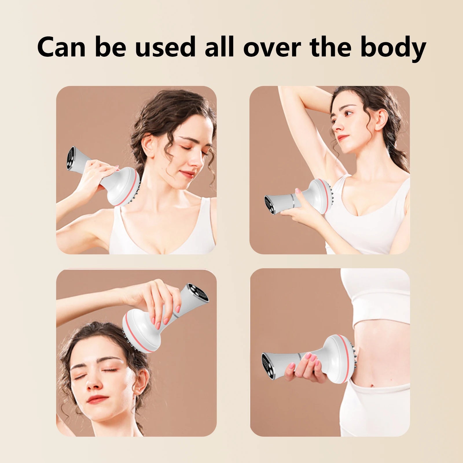 Household electric meridian brush leg abdomen shoulder and neck massager scraping instrument relax the muscles of the whole body Sb0f8bbf00bf7408a9d14a7bdf1bf947ea Red, White and Blue Products Store