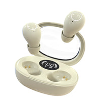 Trendy wireless headphones 5.4 bluetooth headset mini sleep sports invisible earbuds HD HIFI music bass sound quality earphones Khaki United States Sb1f0296bebf44bc999f138d0791c35e1y Amrit Store