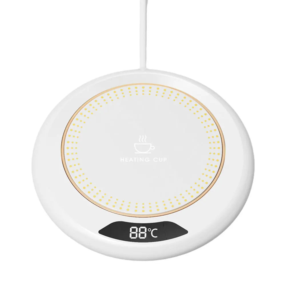 Mini Portable 55 degree USB Cup Warmer Coffee Mug Heating Coaster Smart Thermostatic Hot Plate Milk Tea Water Heating Pad Heater White Sb5b5bc610c414619814387b6b111bee7q Amrit Store