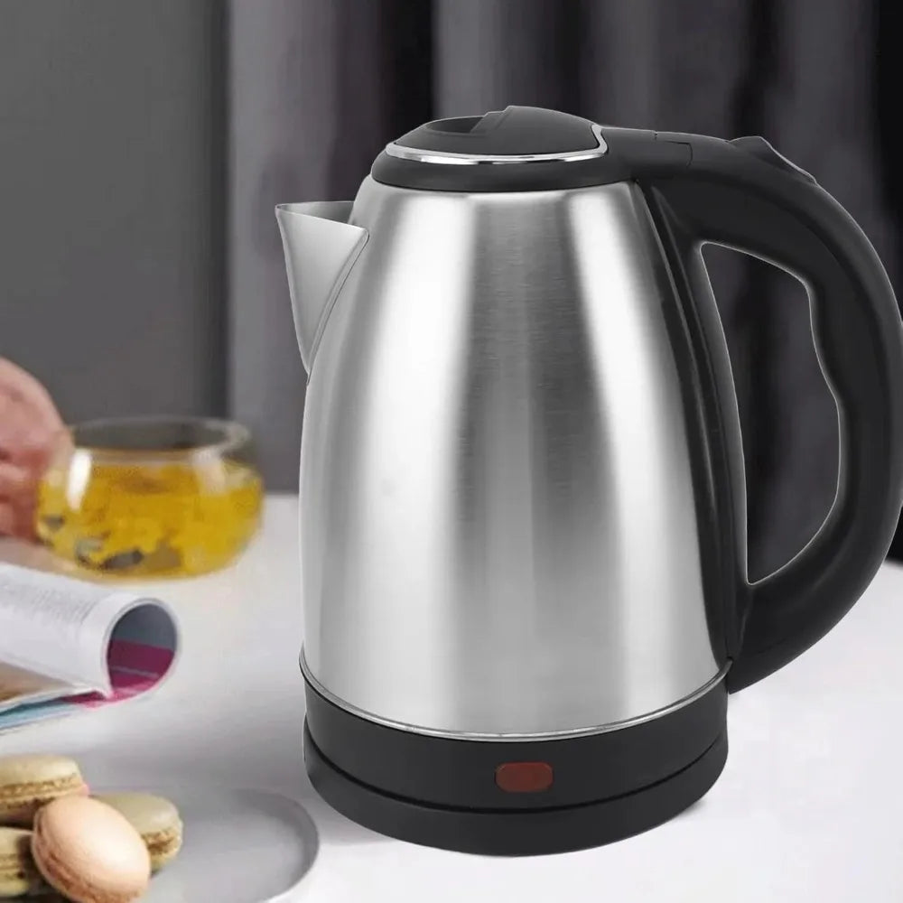 Stainless Steel Electric Kettle – Fast Boil, Automatic Shut-Off, Leakproof, Tea & Coffee Kettle for Quick Hot Water Sb8658117290a4033b4ea7512e01ba511Y Amrit Store