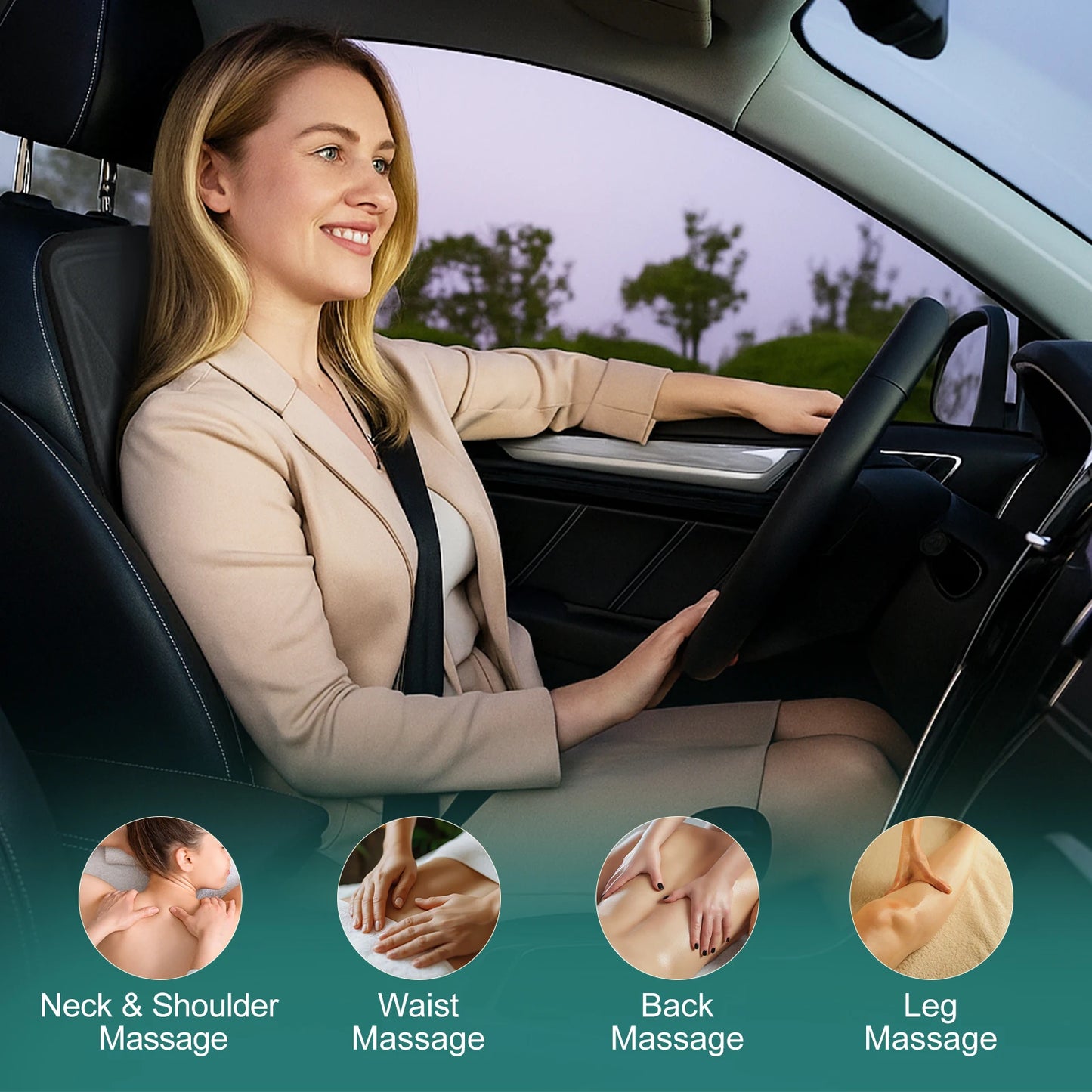 Massage Seat Cushion With Heating, Full Body Vibration, Massage Chair Cushion For Men Women, Use at Home Office, Christmas Gifts Sb9ea50afde0a47a08eb0faf1f2a3dbacF Red, White and Blue Products Store