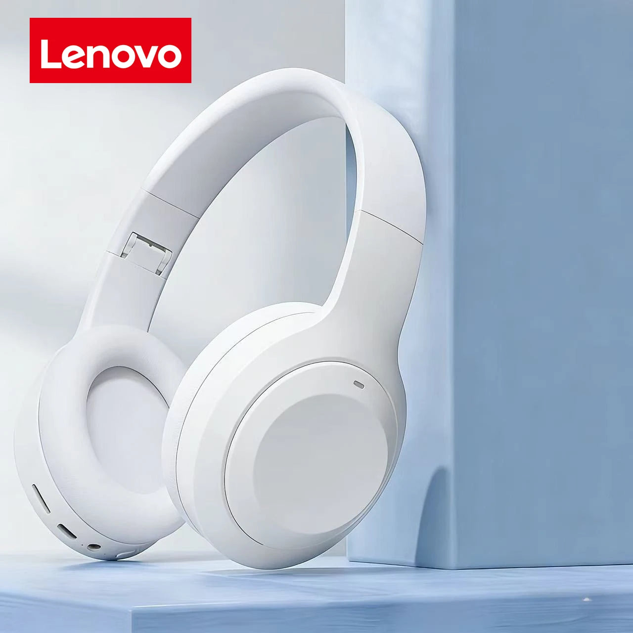 Lenovo Wireless Headphones Sleek Design Foldable Over Ear Headsets mobile phone/ipad listening headset gaming game headset White Sc155ea93b6b04c52a2c3c8c00cb7bf9b8 Amrit Store
