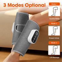 360° Air Pressure Heating Calf Massager Wireless Leg Massage 3 Mode Airbag Compresstion Relax Foot Calf Muscle Relieve Fatigue Scf0a346ee0af4b27a5473be653e3e8164 Red, White and Blue Products Store