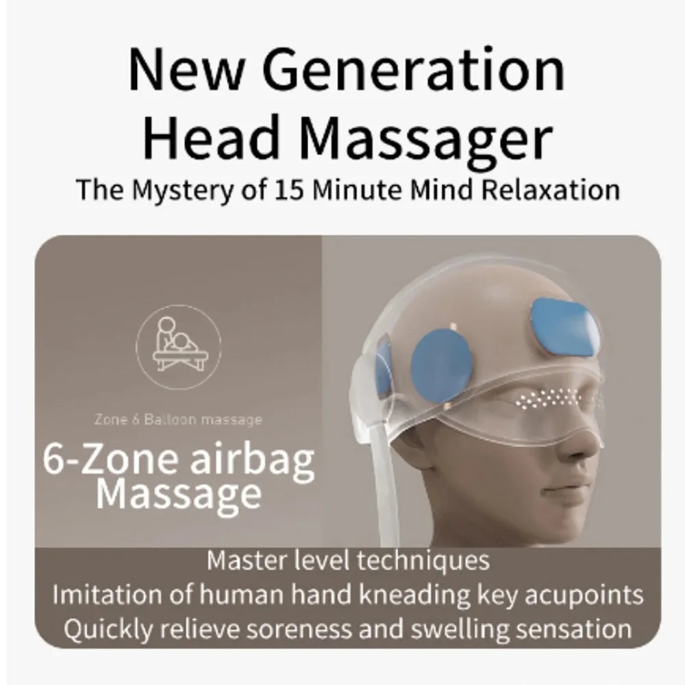 Electric Airbags Head Massager Eye Massager Heat Compression Graphene Heating Air Pressure for Relax Improve Sleep Stress Relief Sd397647210654cceb151761d945aef68i Red, White and Blue Products Store