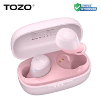 Refurbished TOZO TWS Earbuds in-Ear Wireless Bluetooth Headsets with With Mic Touch Control Sport Waterproof for Iphone Android Pink United States Sd3f40e4f7ea5498182a2ee9c6611222cp Amrit Store