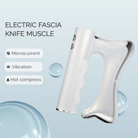 Electric Fascia Scraper Micro Current Compression Muscle 10500RPM Vibration Relaxation Massager Body Shaping Massage Knife Sd564d709063148fc8138c2d9d120c96aF Red, White and Blue Products Store
