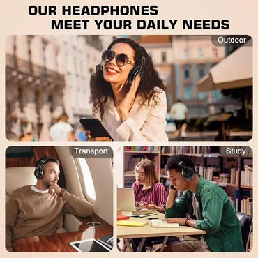 Wireless Headphones Bluetooth Noise Cancelling Stereo Earphones Over Ear Headset Sd7b8c85ad41d438a8052d82039ebb978M Amrit Store