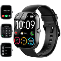 Smart Watch, 1.91" Smartwatch (Answer/Make Call), IP68 Waterproof Fitness Tracker, 110+ Sport Modes, Heart Rate and Sleep Monit Black Se0ef8030f349424fa3bc86f6be5ccd8dL Red, White and Blue Products Store