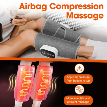 360° Air Pressure Heating Calf Massager Wireless Leg Massage 3 Mode Airbag Compresstion Relax Foot Calf Muscle Relieve Fatigue Se1d1a84e86814eac9a59d03374228095e Red, White and Blue Products Store