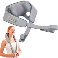 Heated neck and shoulder massager, finger pressure kneading massager, USB charging, gift for parents GRAY United States Se868a39043b0418c870cf2462b78638ex Red, White and Blue Products Store