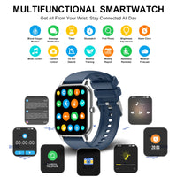 Smart Watch, 1.85" Smartwatch for IP68 Waterproof, 110+ Sport Modes, Fitness Activity Tracker, Heart Rate Sleep Monitor. Seacdb602460e4bd1acf4f6d33ab68935A Red, White and Blue Products Store