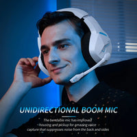 BINNUNE BW01 Wireless Gaming Headset with Mic for PC PS4 PS5 2.4G Bluetooth USB Gamer Headphones with Mic for Laptop Computer Secb273e5ae334f77915563252310ccb3C Amrit Store