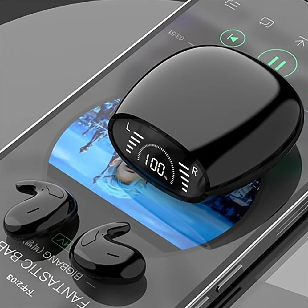 SK Ultra-thin Sleep Headphones 5.3 Wireless Bluetooth Headset Invisible Earbuds Hidden In Ear Button Sports Earphones Waterproof Black United States Sedccbede7b844f2b8d8778c955784938M Amrit Store