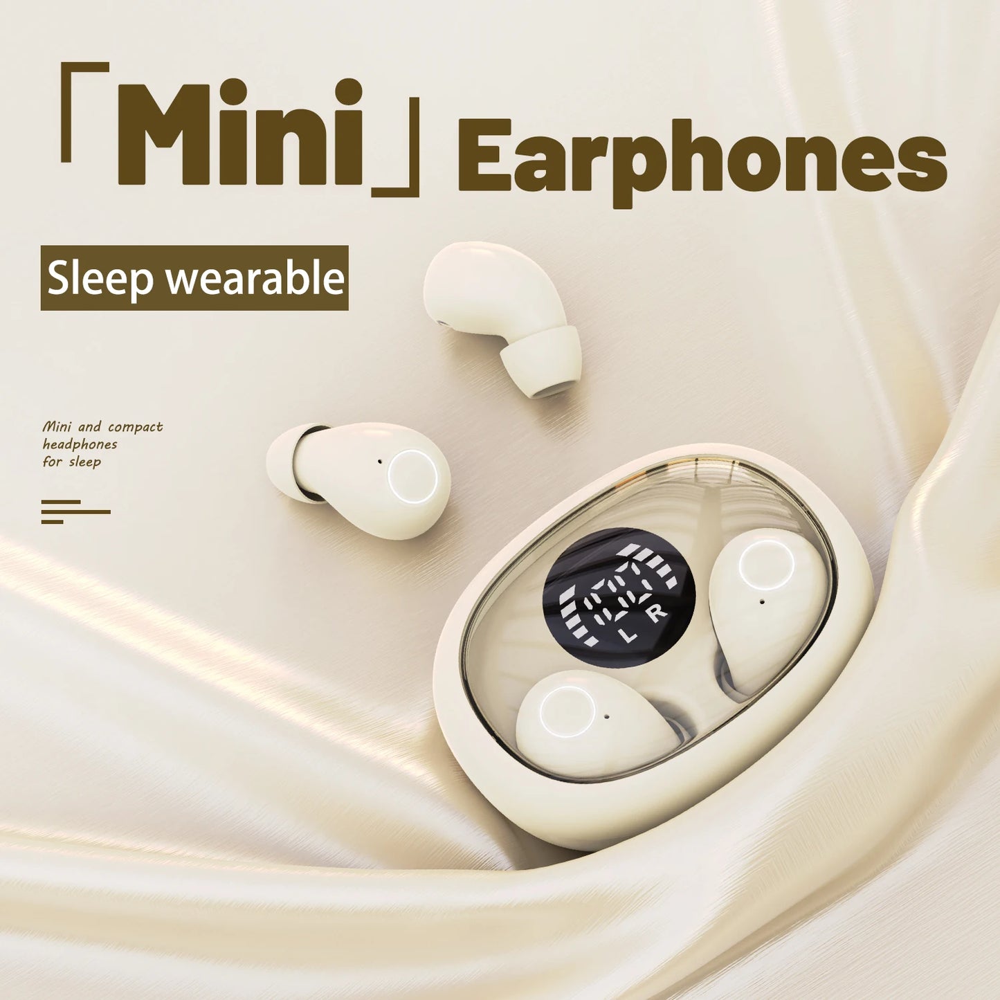 SK32 Mini Sleeping 5.4 Bluetooth Earphone Wireless Headphones Sport Running Invisible Earbuds HIFI Bass For Xiaomi Redmi Headset See21bed7f7de49a3a8c60a597f237595u Amrit Store