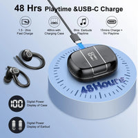 Headphones Wireless Earbuds Sport , 48H Wireless Earphones with HD Mic, IP7 Waterproof Earbud for Sports/Running/Workout. Sefd3aeefb0b24867842dd4e1259009beO Amrit Store