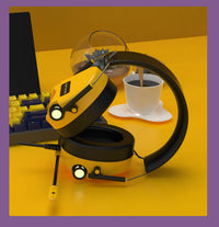 AJAZZ H10-Wired e-sports headset advanced passive noise cancellation, 7.1 surround sound, ultra-clear foldable headset-RGB H10 Yellow United States Sfe895feef9774521a311079181df1fe52 Amrit Store